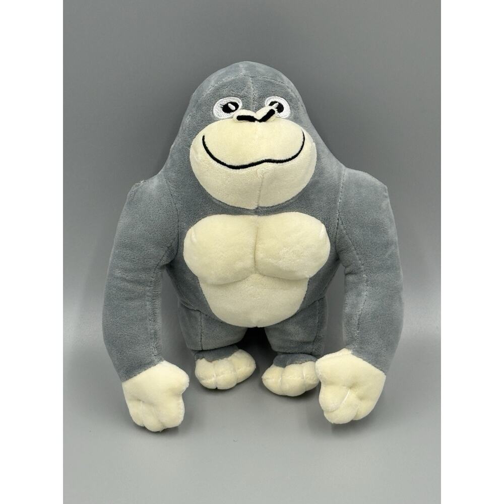 Gray Gorilla Plush 9 Inch Stuffed Animal Gorillas Playsets 2021